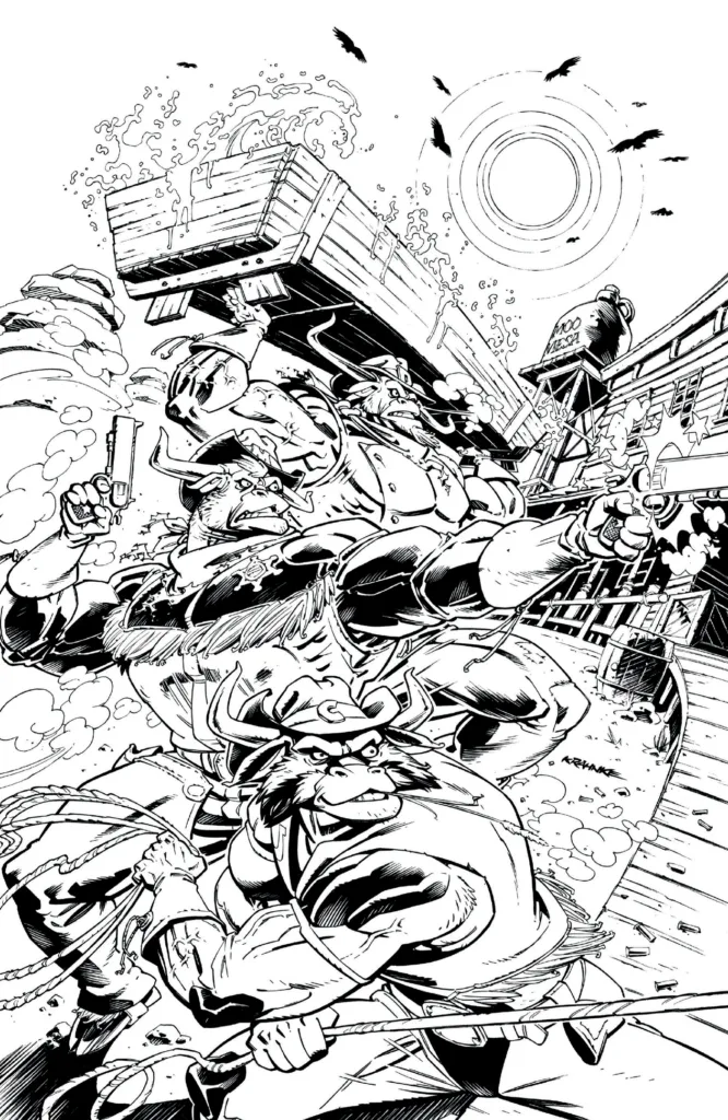 Wild West C.O.W.-Boys Of Moo Mesa #1 cover