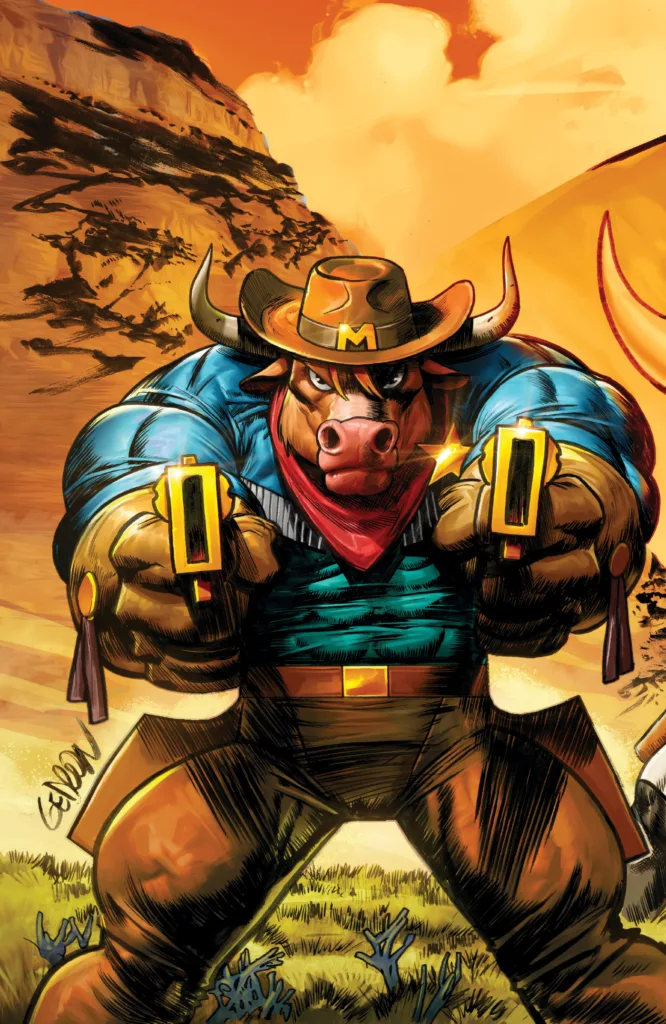Wild West C.O.W.-Boys Of Moo Mesa #1 cover