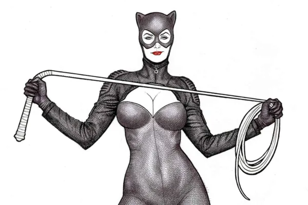 Frank Cho Catwoman #72 cover crop
