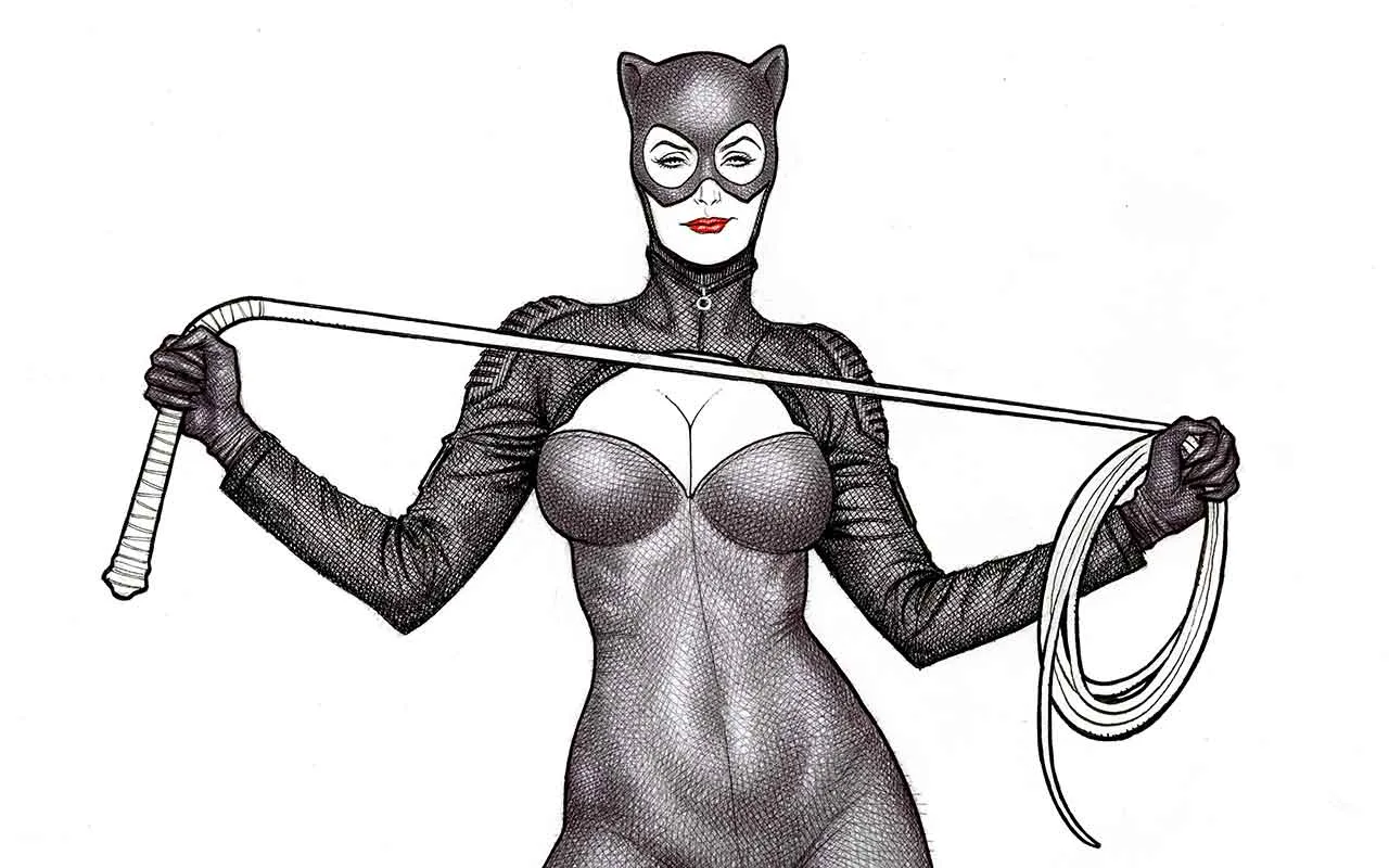Frank Cho Catwoman #72 cover crop