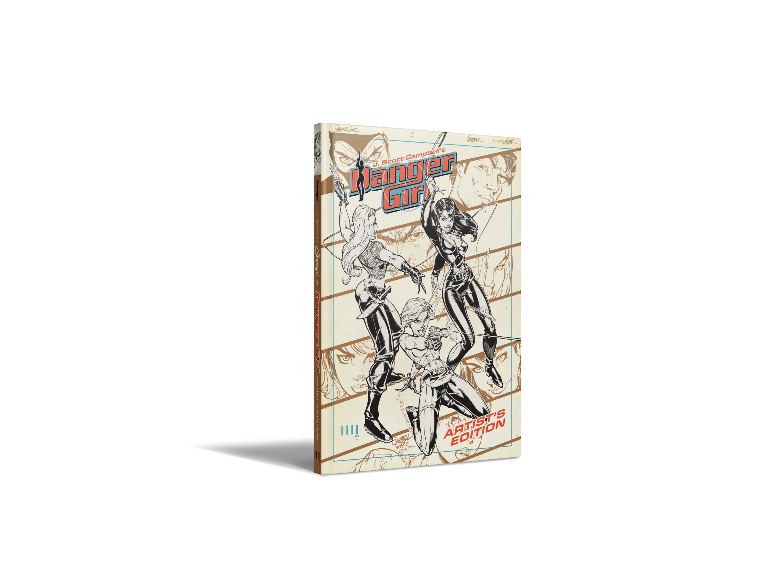 danger girl cover mock