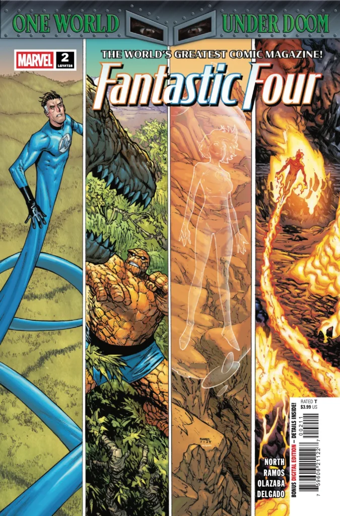 Fantastic Four #2 cover