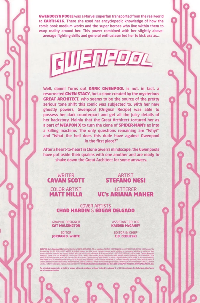 Gwenpool #5 page 2