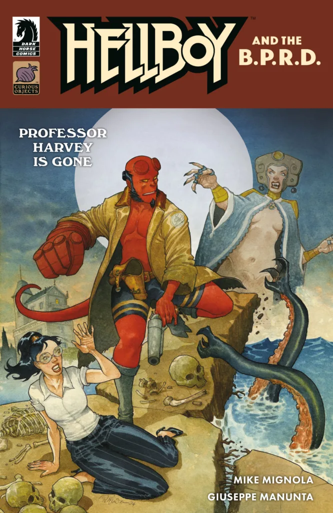 Hellboy and the B.P.R.D.: Professor Harvey is Gone cover