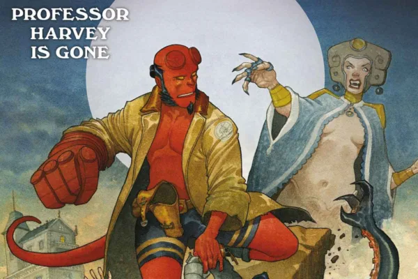 Hellboy and the B.P.R.D.: Professor Harvey is Gone crop