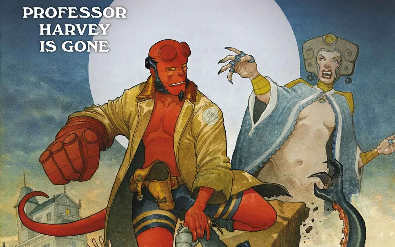 Hellboy and the B.P.R.D.: Professor Harvey is Gone crop