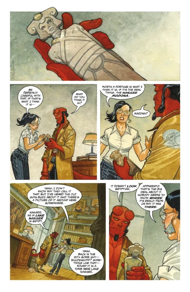 Hellboy and the B.P.R.D.: Professor Harvey is Gone page 4