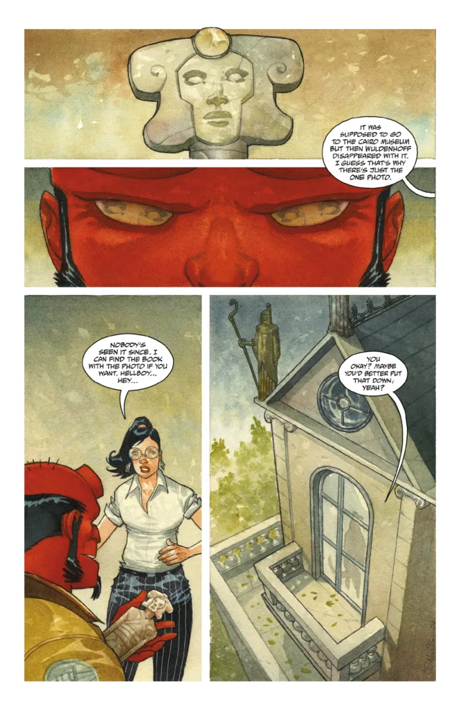 Hellboy and the B.P.R.D.: Professor Harvey is Gone page 5