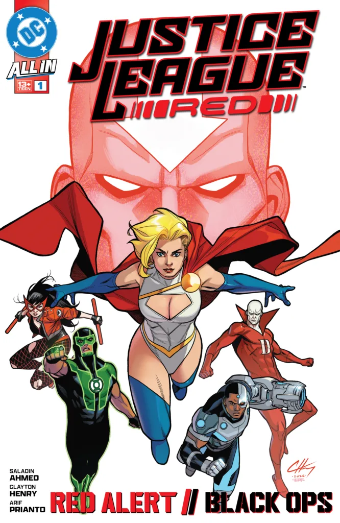 Justice League Red #1 cover