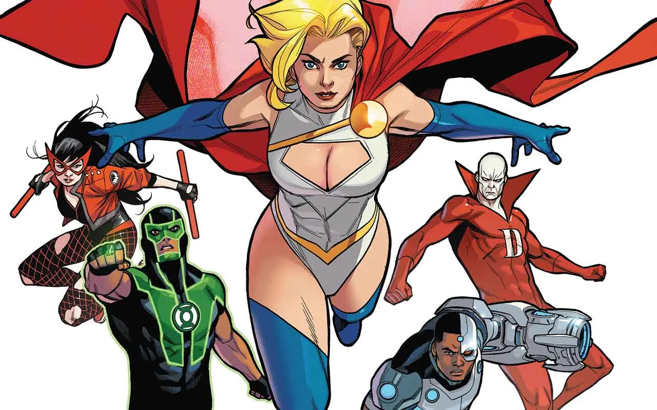 Justice League Red #1 crop