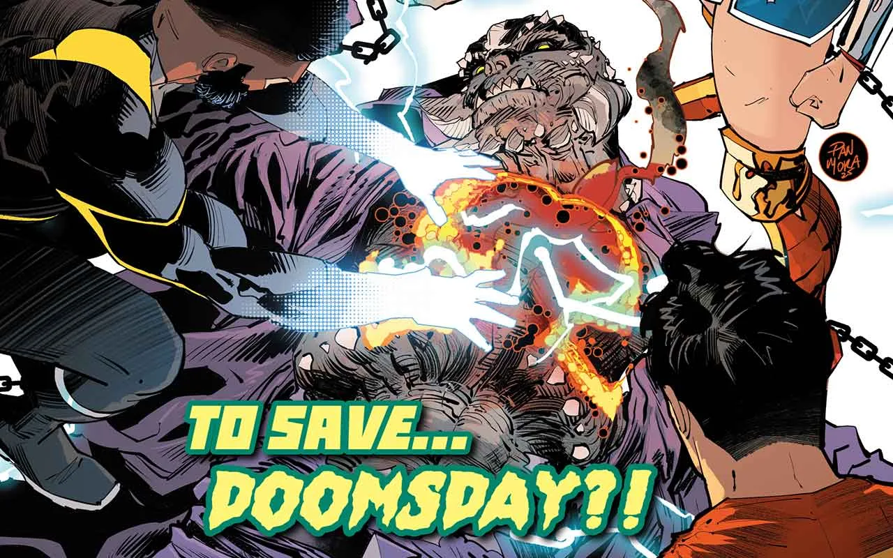 Justice League Unlimited #10 crop