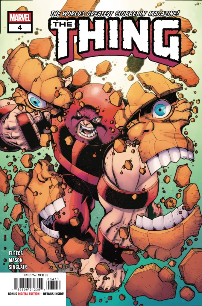 The Thing #4 cover