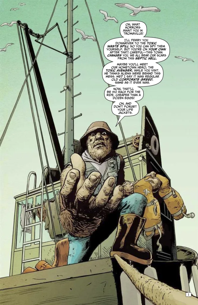 The Toxic Avenger Comics #2 page 1
