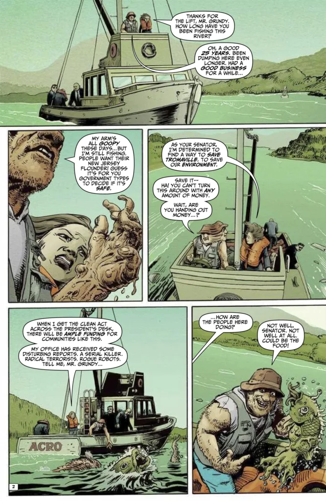 The Toxic Avenger Comics #2 page 2