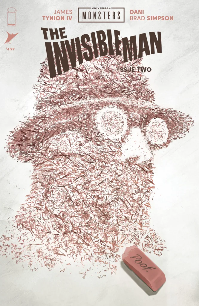 Universal Monsters: The Invisible Man #2 cover