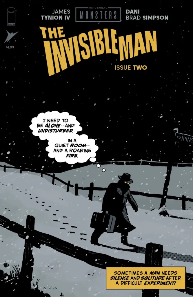 Universal Monsters: The Invisible Man #2 cover
