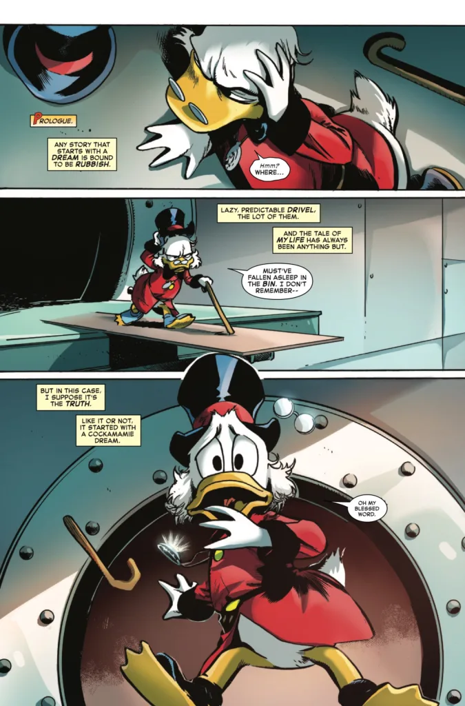 Uncle Scrooge: Earth's Mightiest Duck #1 page 2
