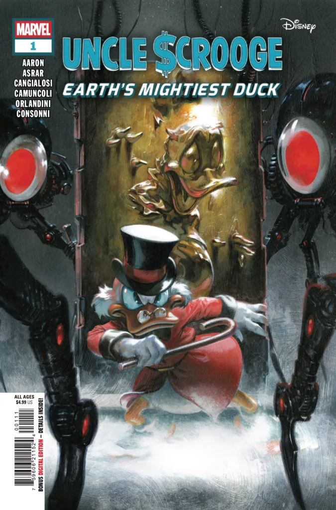 Uncle Scrooge: Earth's Mightiest Duck #1 cover