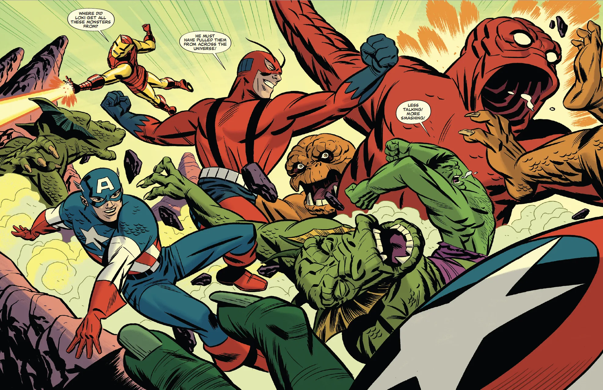 The Avengers In The Veracity Trap page 6-7