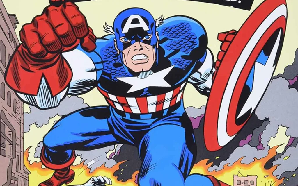 captain america by jack kirby