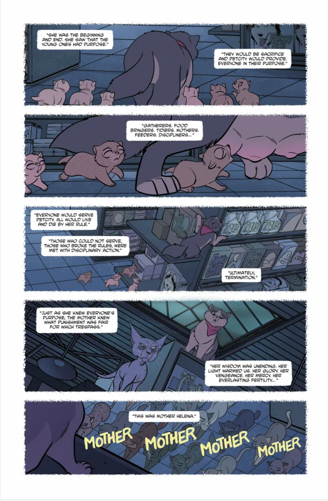 Feral #16 page