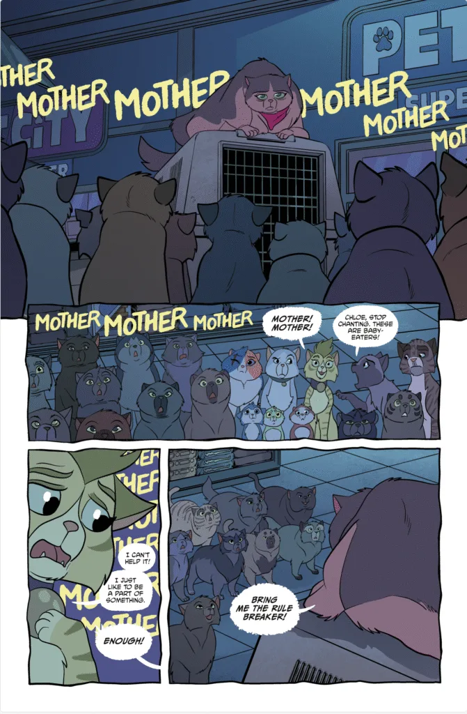 Feral #16 page