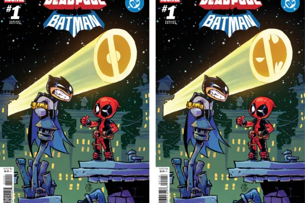 Skottie Young Deadpool Batman cover