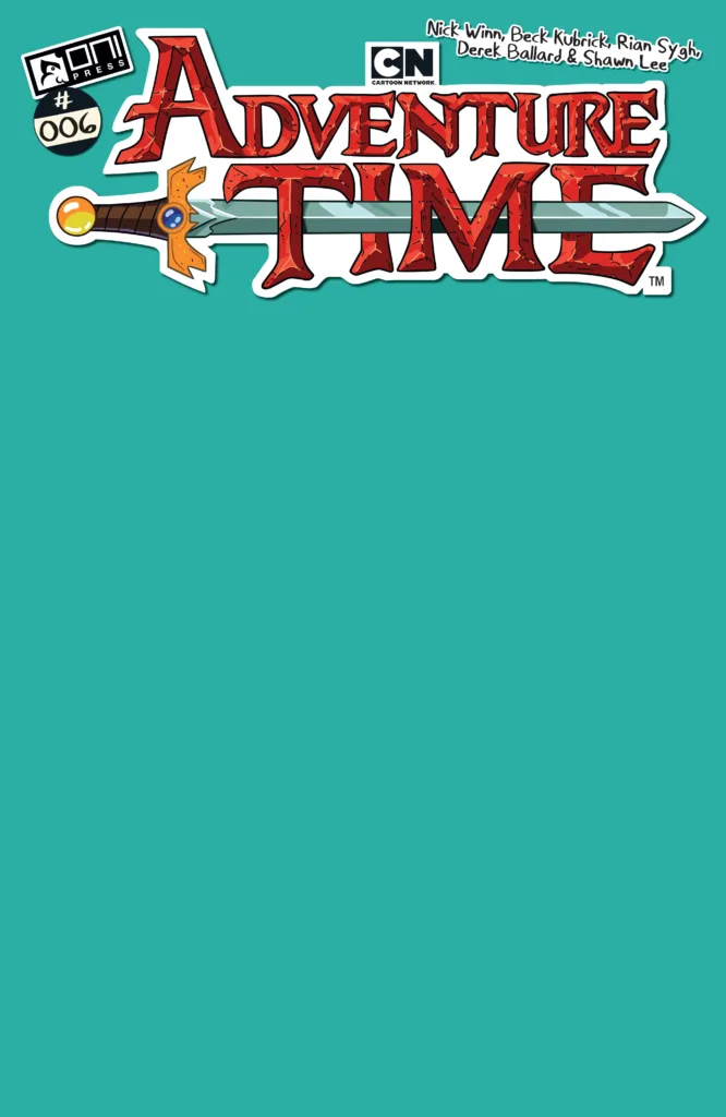 Adventure Time #6 cover