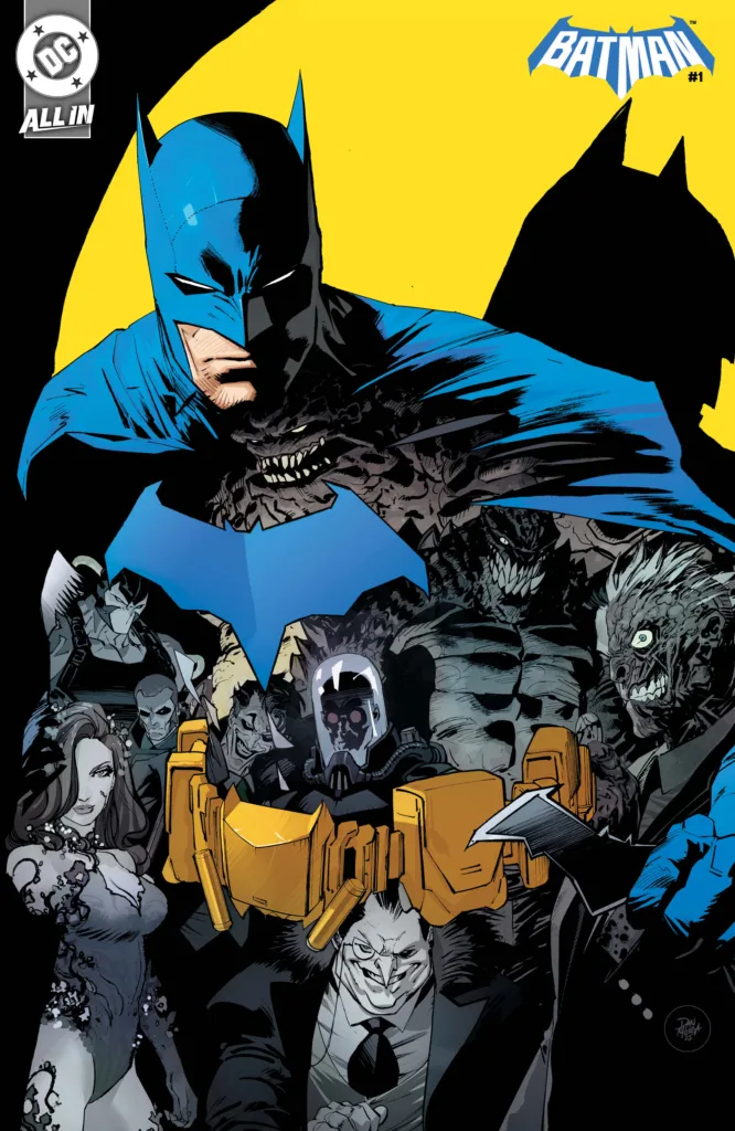 Batman #1 Second Printing foil variant cover by Dan Mora