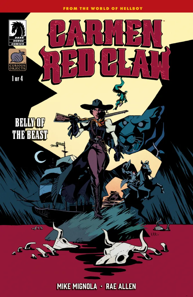 Carmen Red Claw: Belly of the Beast #1 cover