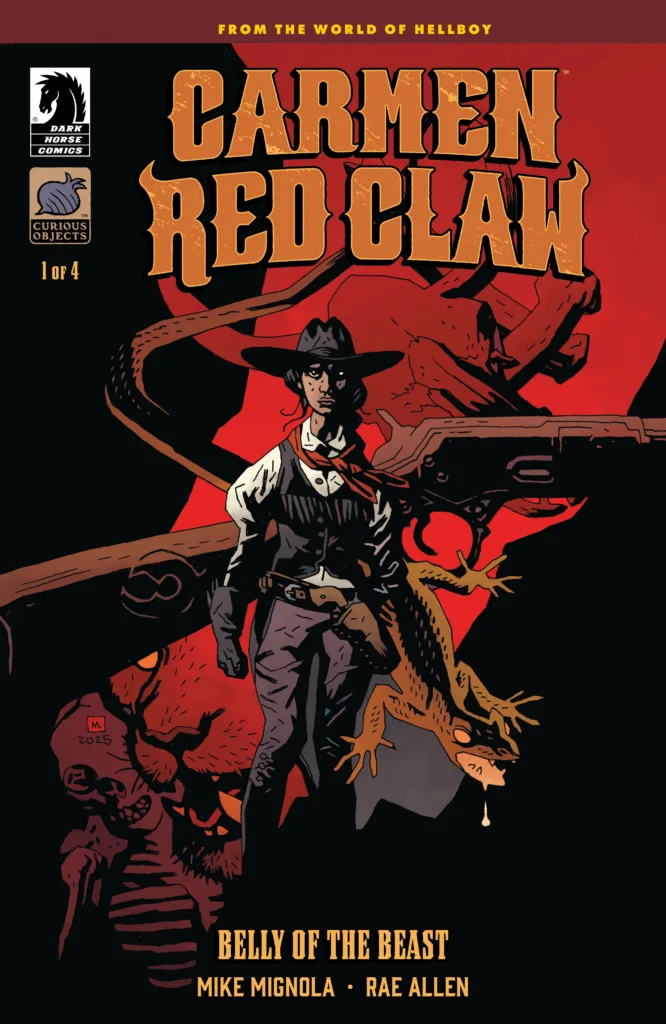 Carmen Red Claw: Belly of the Beast #1 cover