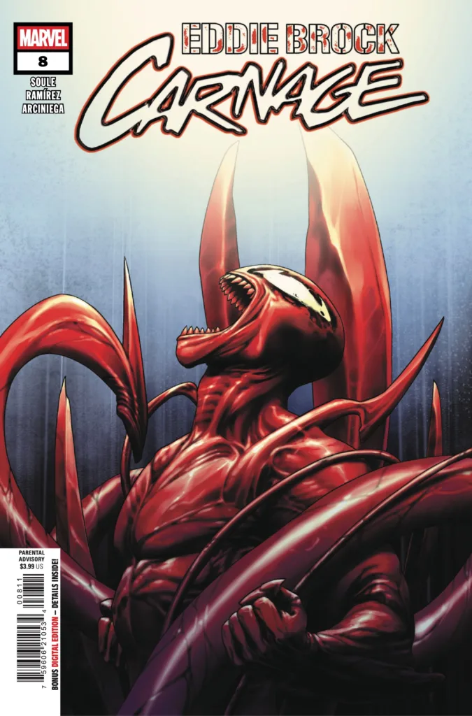 Eddie Brock: Carnage #8 cover