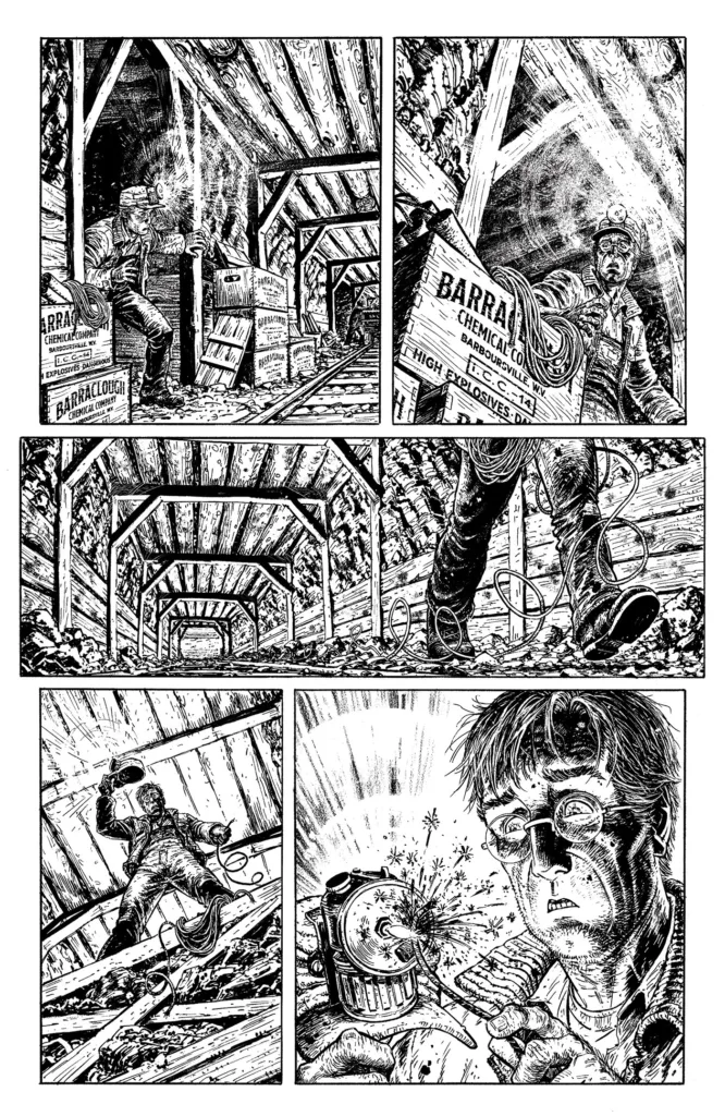 EC OUTLAW #1 FIRE IN THE HOLE SAMPLE PG 04 MOORE