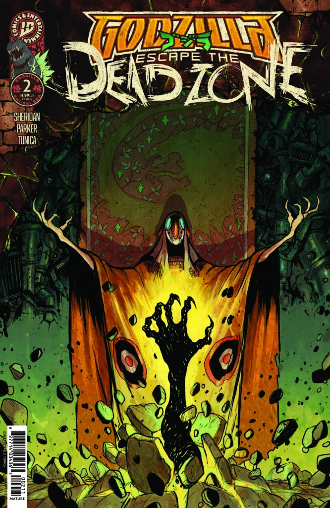 Godzilla: Escape The Deadzone #2 cover