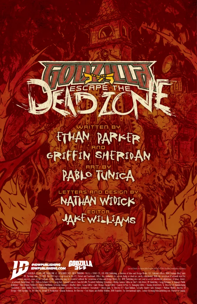 Godzilla: Escape The Deadzone #2 page 2