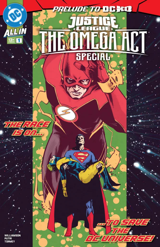 Justice League: The Omega Act Special #1 cover