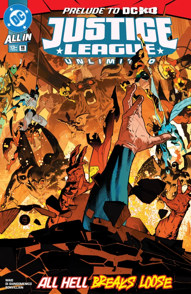 Justice League Unlimited #11 cover