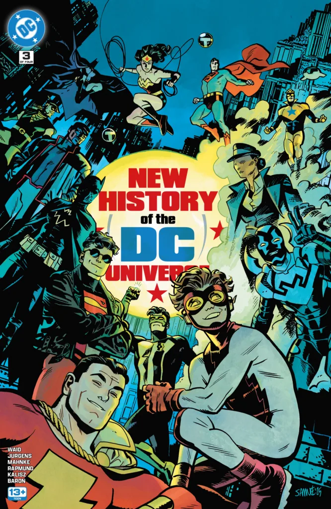 New History Of The DC Universe #3 cover