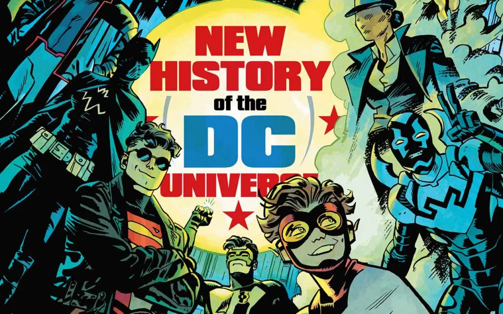 New History Of The DC Universe #3 crop