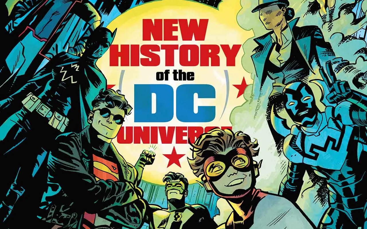 New History Of The DC Universe #3 crop