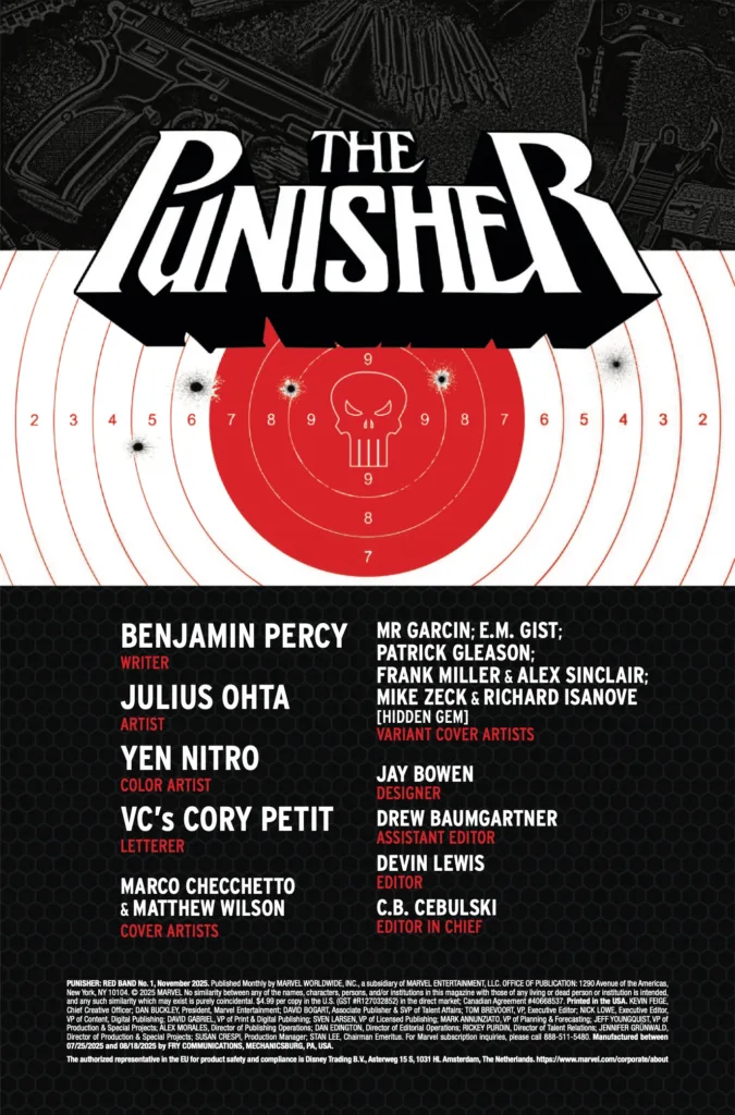 The Punisher: Red Band #1 page 2