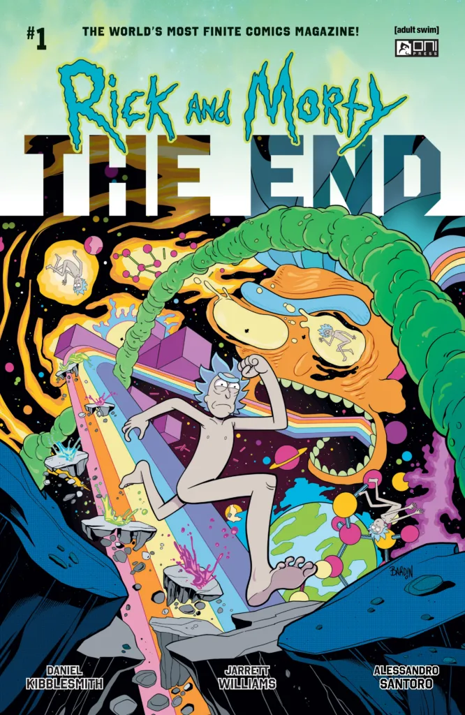 RICK AND MORTY: THE END #1 cover