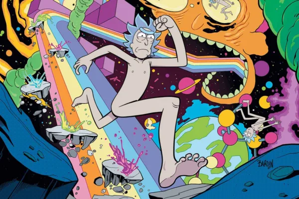 ‘Rick And Morty’ To Reach ‘The End’ In New Comic Book Miniseries RICK AND MORTY: THE END #1 cover crop