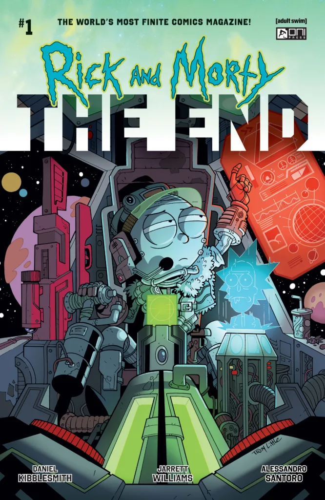 RICK AND MORTY: THE END #1 cover