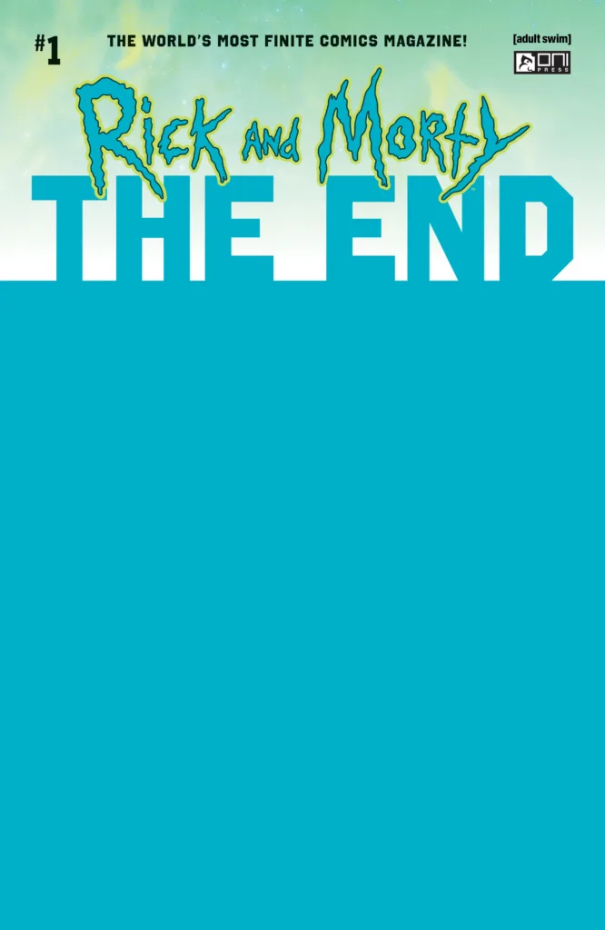 RICK AND MORTY: THE END #1 cover
