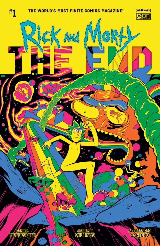 RICK AND MORTY: THE END #1 cover