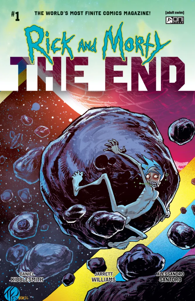 RICK AND MORTY: THE END #1 cover