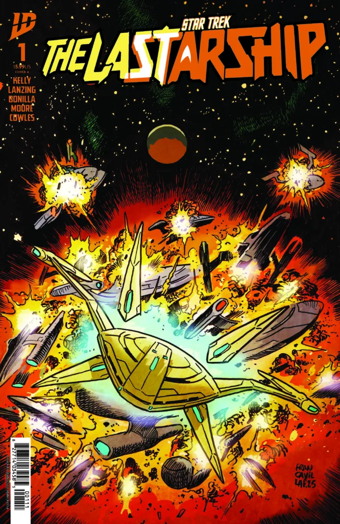 The Last Starship #1 cover