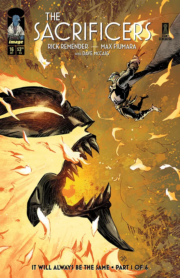 The Sacrificers #16 cover