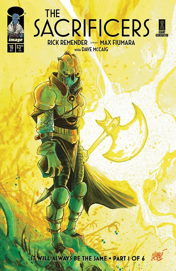 The Sacrificers #16 cover